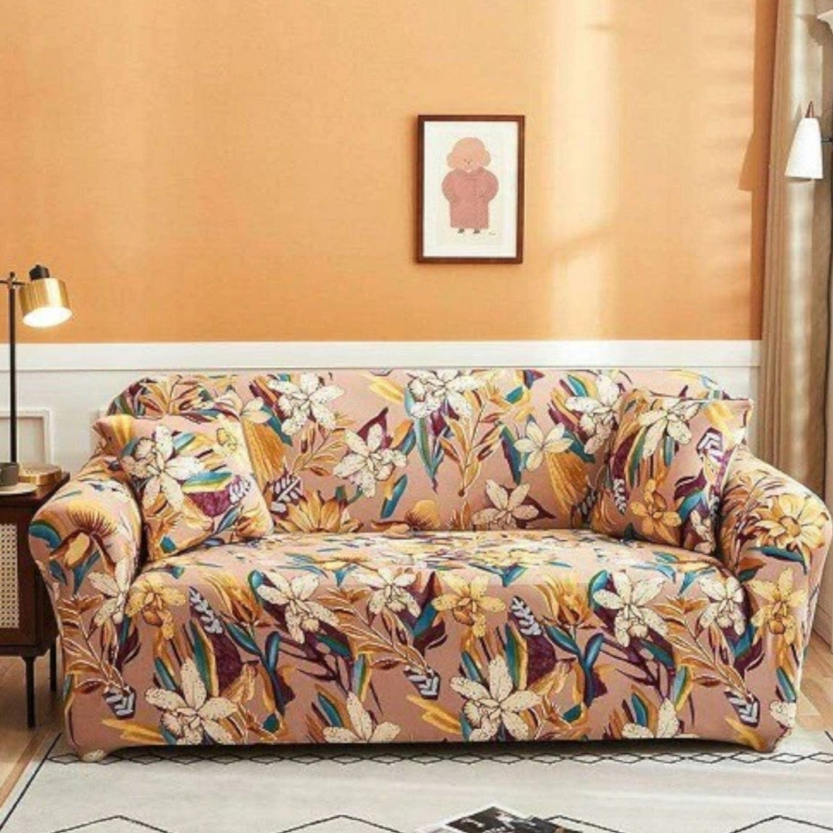 Sullies Upholstery Fabric Upholstery Fabric Panorama Pony Yellow 140 cm