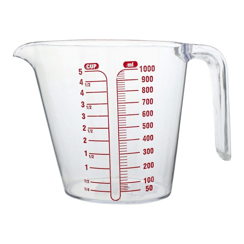 Sun Plast Measuring Sun Plast Neon Plastic Measuring Jar 1000ml SC-376