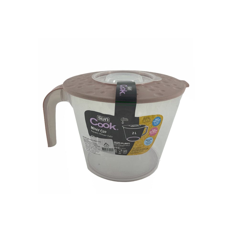 Sun Plast Measuring Sun Plast New Plastic Mixer Cup 2L SC-4001