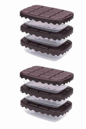 Sun Plast Storage Container Sun Plast Choco Box Chocolate Storage Container Set of 3