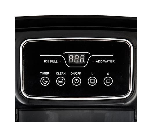 Sunbeam Ice Maker Taurus Ice Maker Stainless Steel Silver 10-12Kg/H 110W Beguda Freda 997150A (7456574898265)