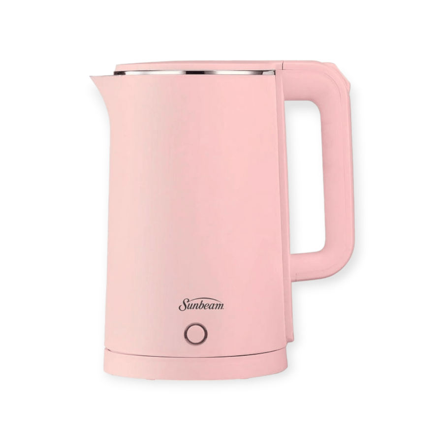 Sunbeam KETTLE Sunbeam 1.8 Litre Cool Touch Kettle Light Pink SDWK-1800P