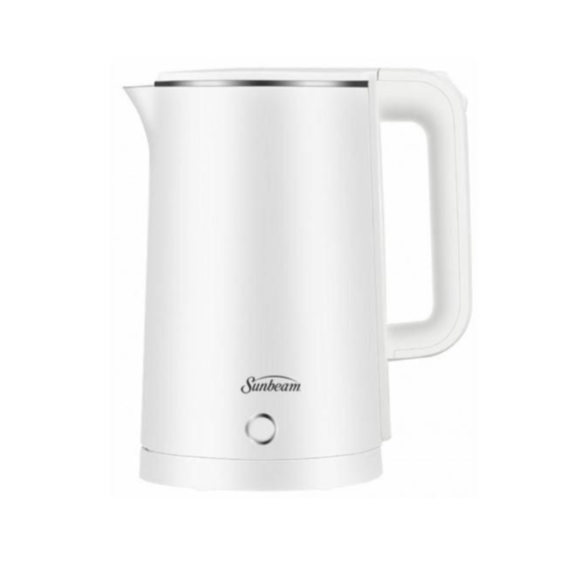Sunbeam KETTLE Sunbeam 1.8 Litre Cool Touch Kettle White SDWK-1800W