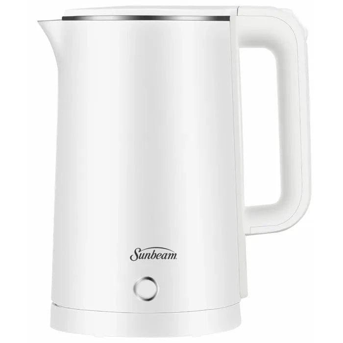 Sunbeam KETTLE Sunbeam 1.8 Litre Cool Touch Kettle White SDWK-1800W