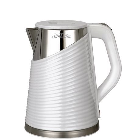 Sunbeam KETTLE Sunbeam Cool Touch Kettle White SSK-1800W