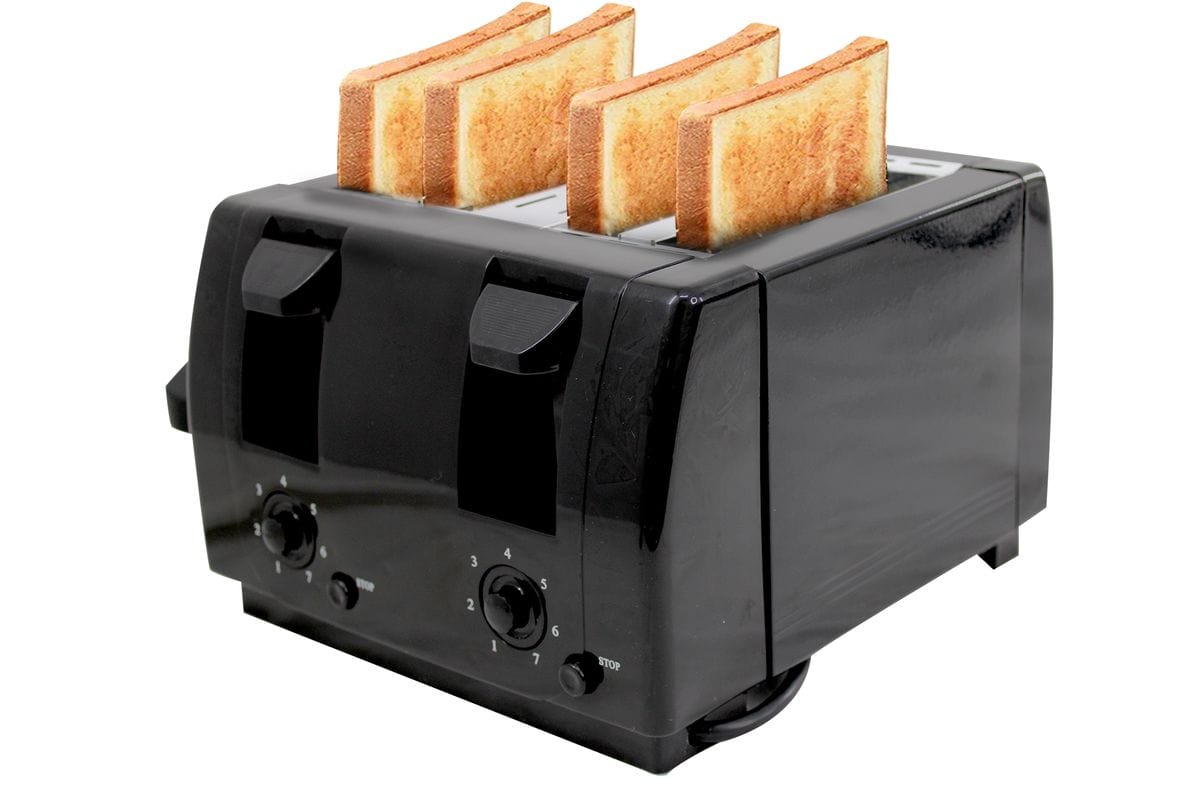 Sunbeam TOASTER & KETTLE Sunbeam 4 Slice Toaster- SST-440 (7498658807897)