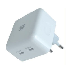 Superfly Charging Cable Supa Fly 40W Dual USB Type-C Wall Charger (7674295681113)