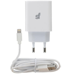 Superfly Power Adapters & Chargers Supa Fly 38W Dual USB PD and QC Wall Charger with Lightning MFI Cable (7676260384857)