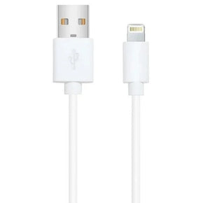 Superfly Power Adapters & Chargers Supa Fly USB Type A to Apple Lightning MFI 1.2m Cable - White (7676275687513)
