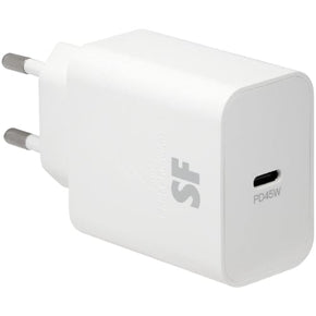 Superfly Power Adapters & Chargers Supa Fly Wall Charger Type-C 45W - White (7674304168025)