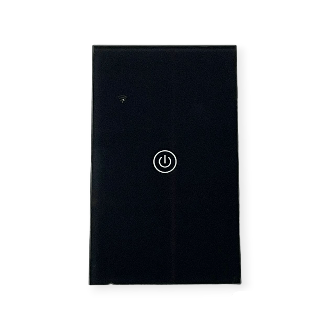SUPERLUME Wifi Smart Switch DS Wifi Switch 1 Lever Black SWS-121-1 (7307957600345)