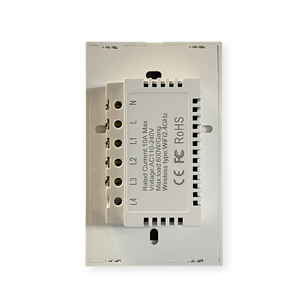 SUPERLUME Wifi Smart Switch DS Wifi Switch 3 Lever White SWS-121 (7229084303449)