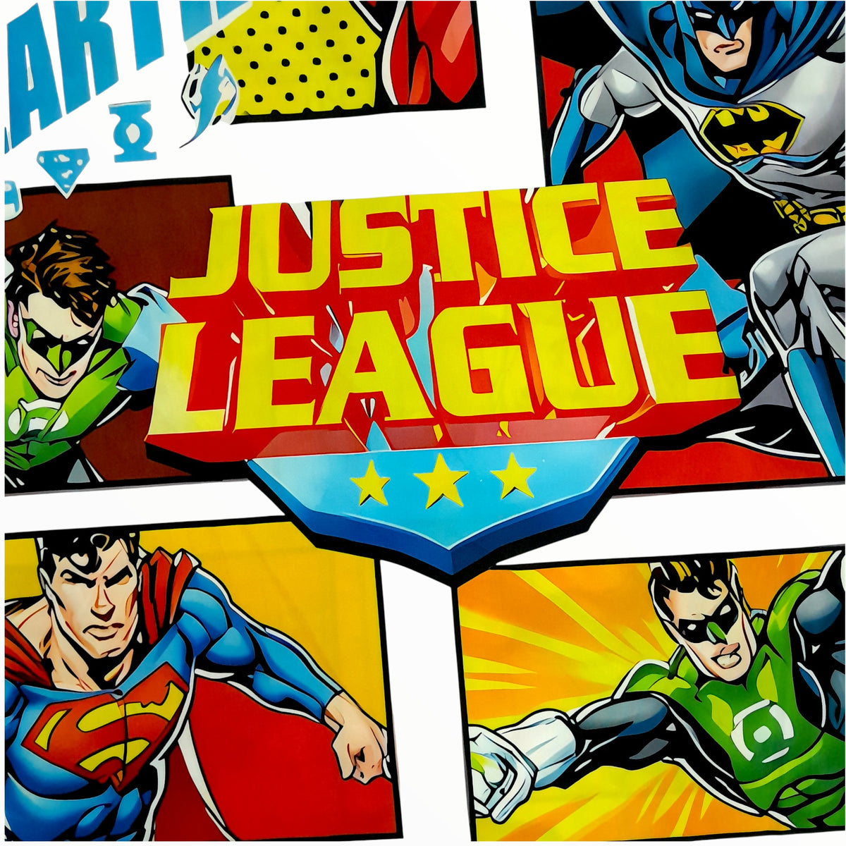 Printed Polyester DC Super Heroes 240 cm
