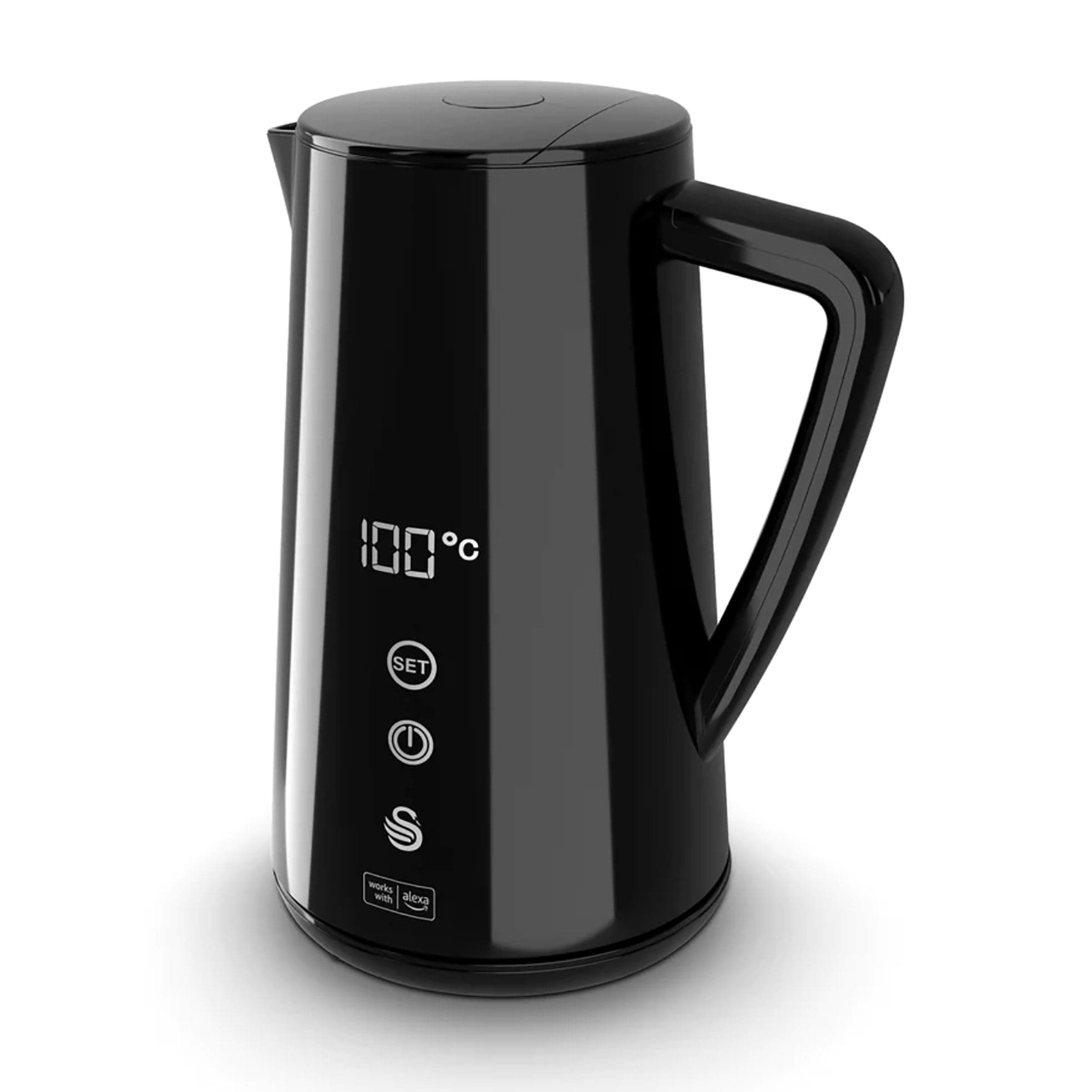 Swan KETTLE Swan Alexa Cordless Kettle SK14650BLKN (7480699289689)