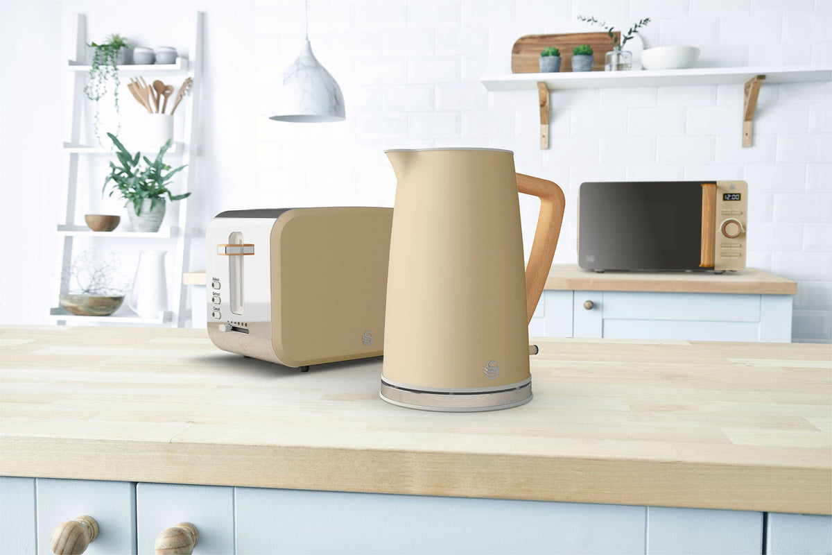 Swan KETTLE Swan Nordic Oatmeal Cordless Kettle SNK9O (7786339336281)