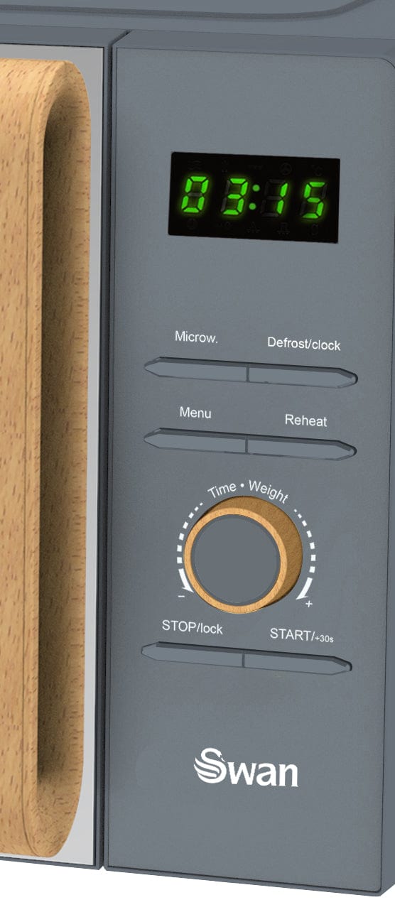 Swan Microwave Swan 30L Grey Microwave Oven SMW30NE (7480686248025)