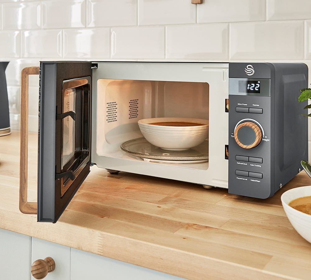 Swan Microwave Swan Nordic 20 Litre Electronic Microwave Oven SMW20NE (7480682545241)