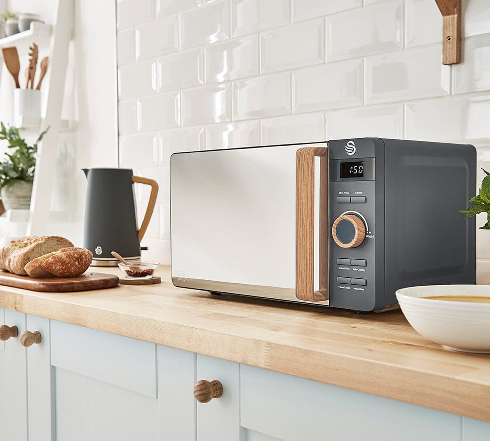 Swan Microwave Swan Nordic 20 Litre Electronic Microwave Oven SMW20NE (7480682545241)