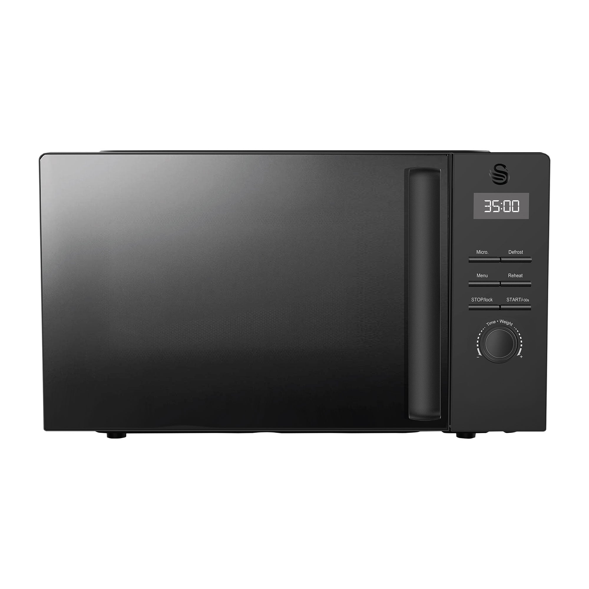 Swan Microwave Swan Stealth 30 Litre Digital Microwave Oven SMW30NEB (7786342809689)
