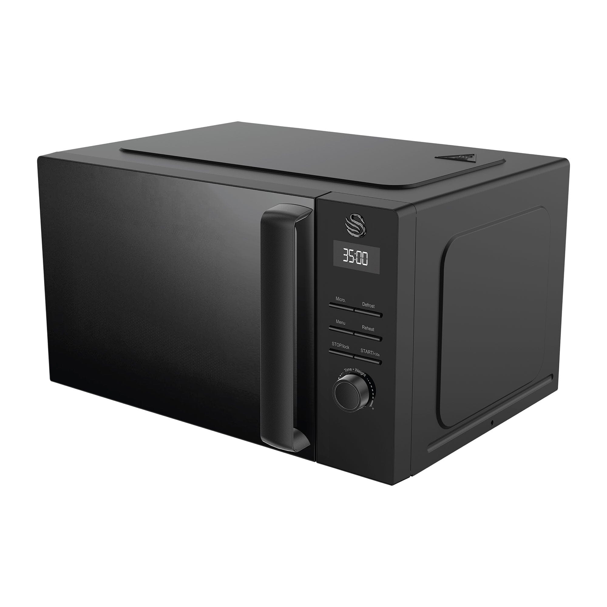 Swan Microwave Swan Stealth 30 Litre Digital Microwave Oven SMW30NEB (7786342809689)