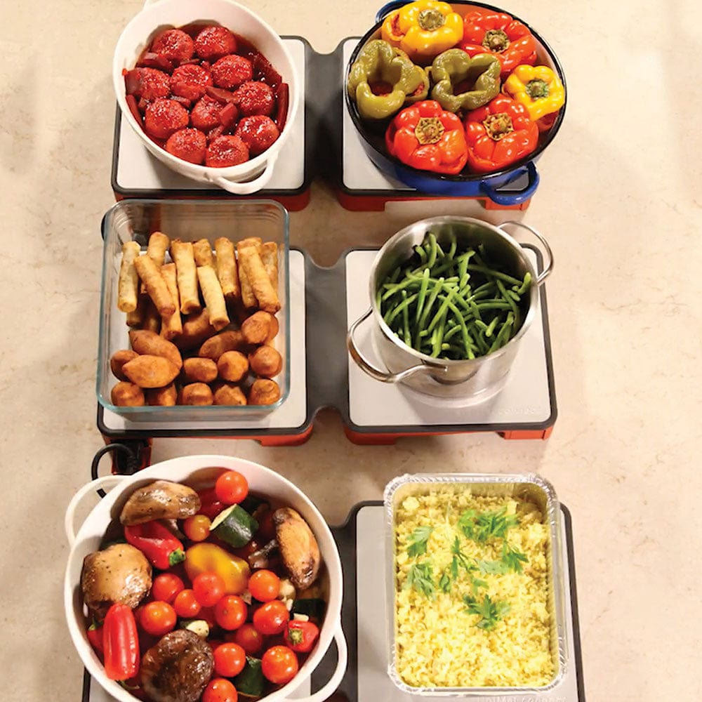 Swan Small appliances Swan Hotmat Connect Red Warming Trays SHM2R (7480693981273)