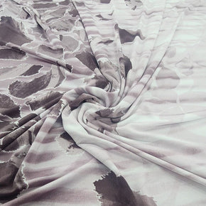 T SHIRTING Dress Fabrics Printed Viscose Lycra Fabric 150cm Mauve (7514475364441)