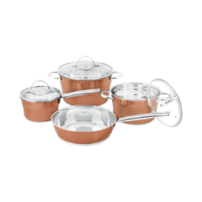 Taste Pots Set Taste Cleo 7pce Stainless Steel Cookware Set (7294476648537)