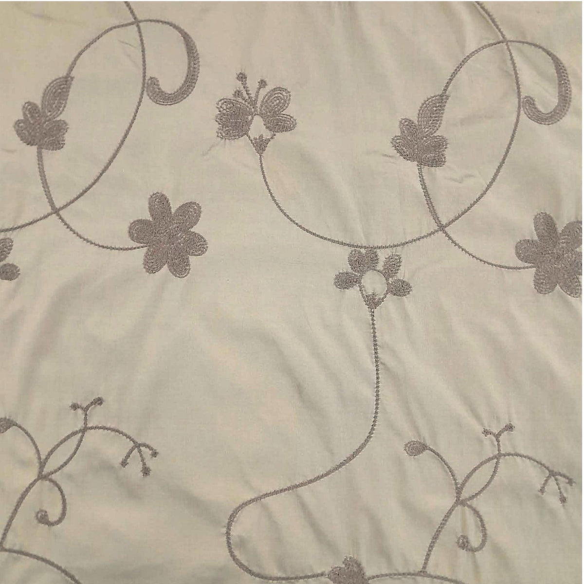Dupion Silk Embroided D1 140 cm.