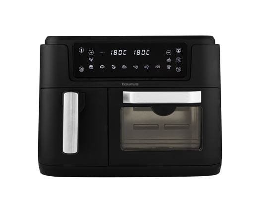 Taurus AIR FRYER Taurus Air Fryer Dual Zone Digital Non-Stick Black 9.5L 2400W Duo 973936 (7913498411097)