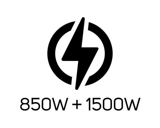 Taurus AIR FRYER Taurus Air Fryer Dual Zone Digital Non-Stick Black 9.5L 2400W Duo 973936 (7913498411097)