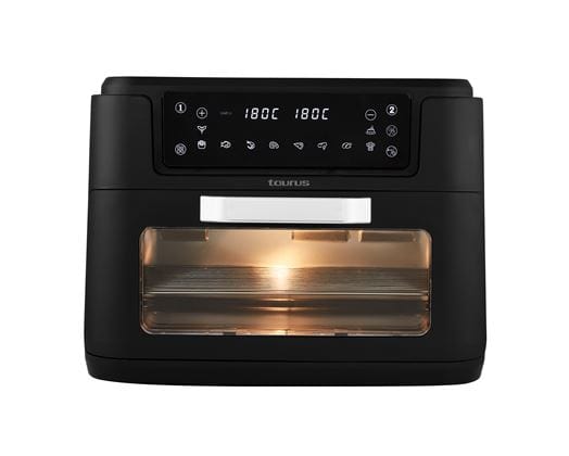 Taurus AIR FRYER Taurus Air Fryer Dual Zone Digital Non-Stick Black 9.5L 2400W Duo 973936 (7913498411097)