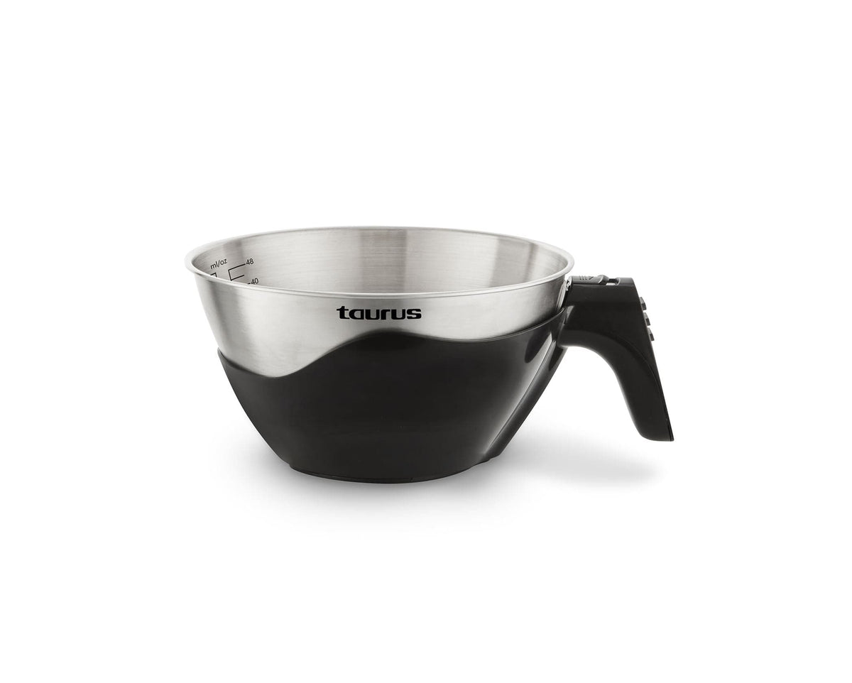 Taurus BATHROOM SCALE Taurus Kitchen Scale Battery Operated Stainless Steel Black 3kg Effortless Inox (7286666035289)