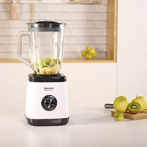 Taurus blender Taurus Succo Glass Jug Blender 1.5 Litre White 912454 (7687855865945)