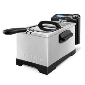 TAURUS DEEP FRYER Taurus Deep Fryer Temperature Stainless Steel Black 3L 2100W 973953 (7456672612441)