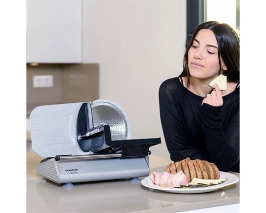 Taurus Food Slicer Taurus 150W Food Slicer Steel Brushed Cutmaster (6941849878617)