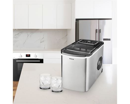 Sunbeam Ice Maker Taurus Ice Maker Stainless Steel Silver 10-12Kg/H 110W Beguda Freda 997150A (7456574898265)