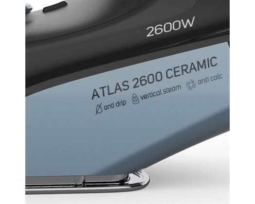Taurus Iron Steam Taurus Iron Steam Dry Spray Ceramic Black 275Ml 2600W Atlas 2600 918689