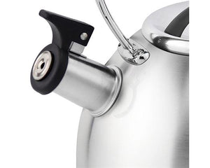 Taurus Stove Kettle Mellerware Kettle Stove Top Stainless Steel 2.5L Whistle 22041SS (7779146367065)