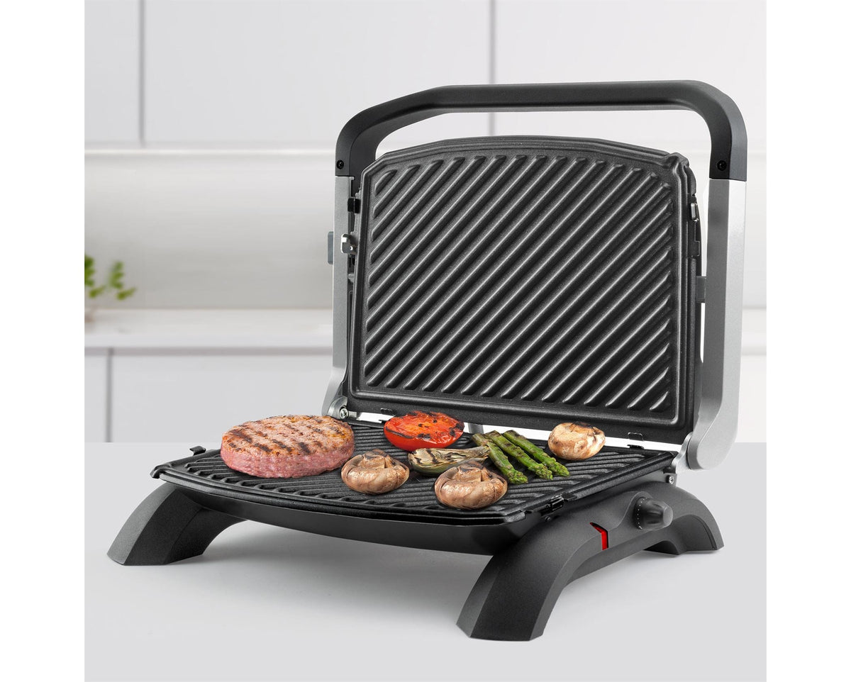 TAURUS TOASTER Taurus Panini Press 4 Slice Non-Stick Black 968080 (7683787030617)