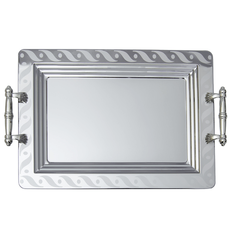 Tazzy TRAY Tazzy Rectangular Tray With Handle SGN206 (7750698074201)