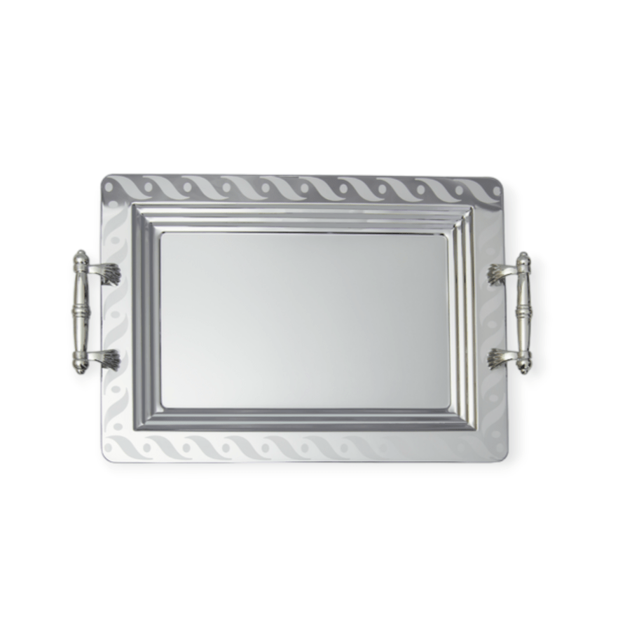 Tazzy TRAY Tazzy Rectangular Tray With Handle SGN206 (7750698074201)