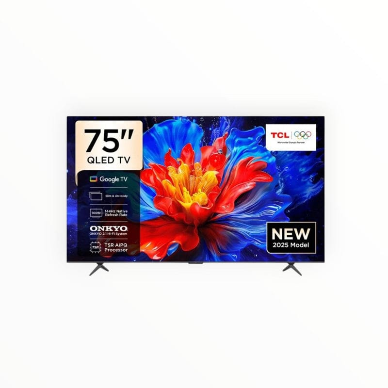 TCL GOOGLE TV TCL 75-INCH 75P8K QLED Google TV 144HZ 75P8K
