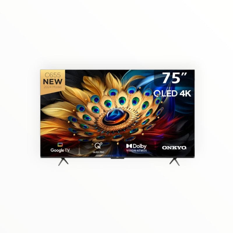 TCL tv TCL 75" QLED 4K Google TV 75C655