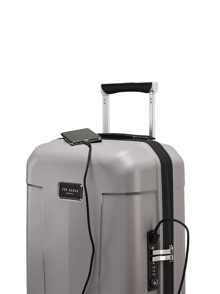 Ted Baker Luggage Ted Baker Flying Colours 4 Wheel Carry On Trolley (7436938739801)