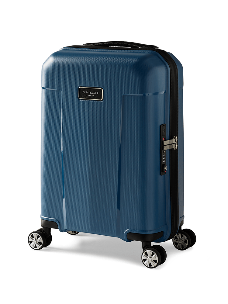 Ted Baker Luggage Ted Baker Flying Colours 4 Wheel Carry On Trolley (7436945129561)