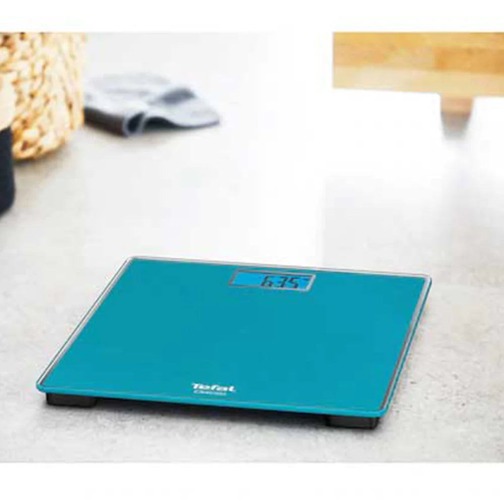 Tefal Classic Bathroom Digital Scale Turquoise PP1133V0