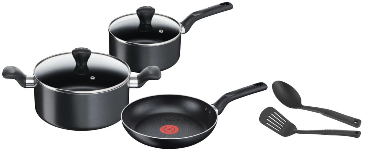 TEFAL Pots Set Tefal Super Cook 7 Piece Cookware Set