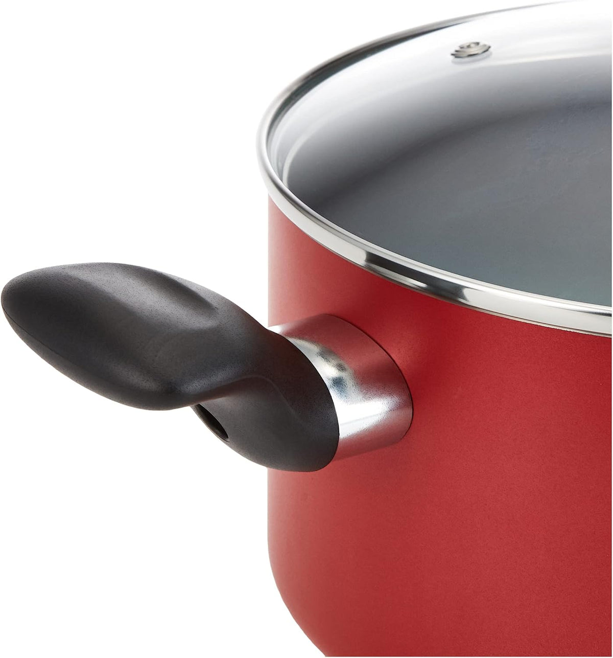 TEFAL Pots Set Tefal Super Cook Non-Stick 12 Piece Cookware Set Red B460SC84