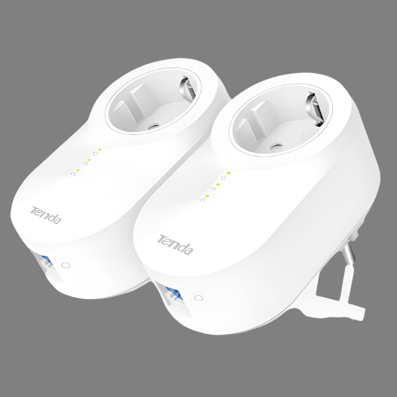 Tenda Wifi Adapater Tenda PH6 AV1000 Gigabit Passthrough Powerline Adapter Kit (7527908474969)