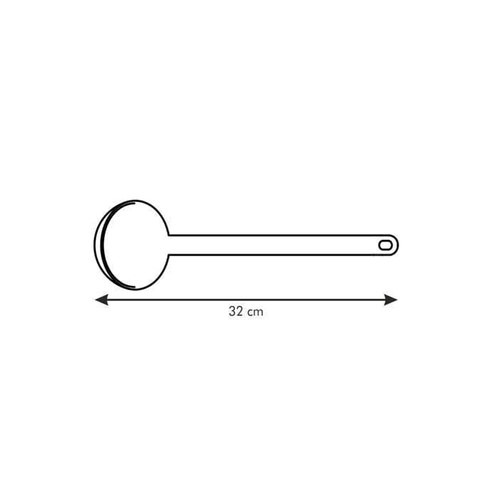 Tescoma SPOON Tescoma Space Line Ladle Black 638003 (7287684628569)